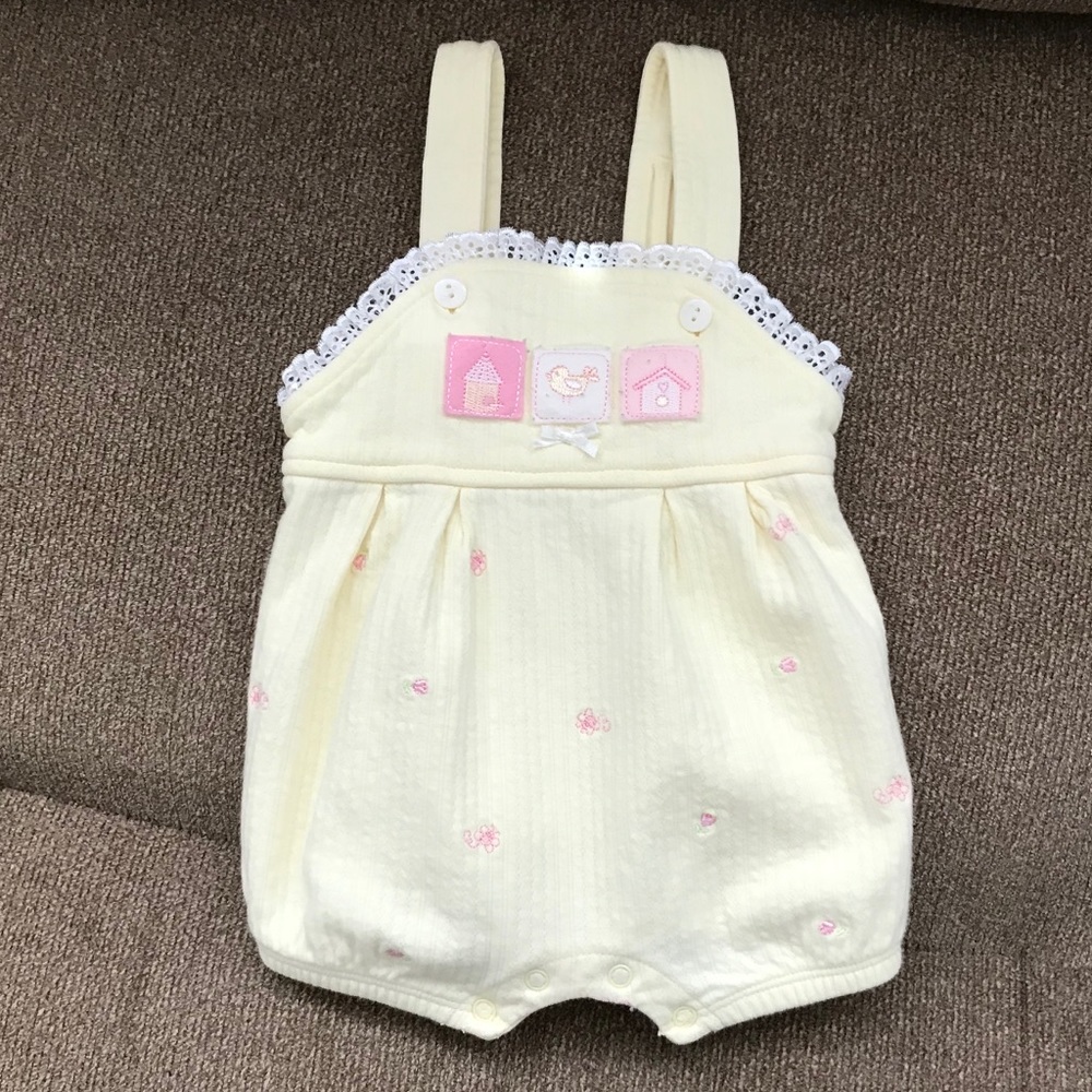First Moments Layette Baby overalls